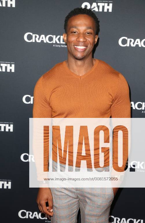Crackle Serienpremiere in Pasadena January 15, 2018 - Pasadena, CA, U.S. - 15 January 2018 - Pasadena, California - Arlen Escarpeta. â€oeThe Oath†Photo Opp with the cast of Crackleâ€⠢s new drama series at The Winter TCA. Photo Credit: AdMedia Pasadena U.S. - ZUMAa123 20180115_zaa_a123_032
