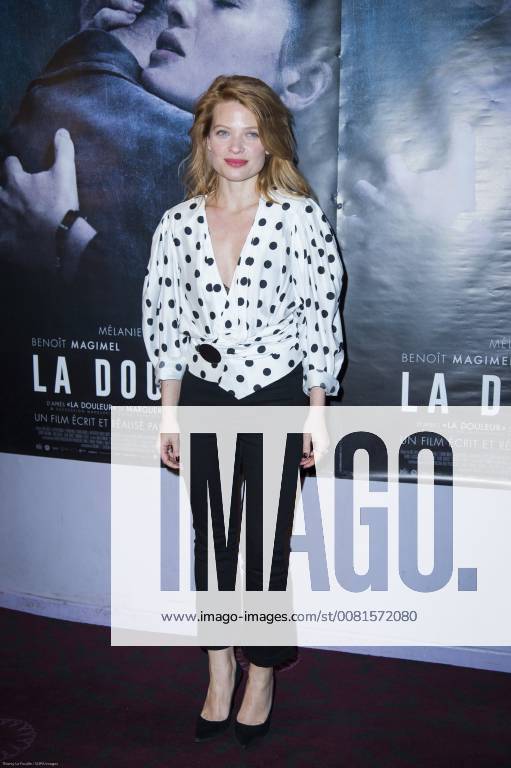 Paris, Ile de France, France - French actress Melanie Thierry at the premiere of La Douleur at the cinema Gaumont Opera in Paris. Paris France - ZUMAs197 20180115_zaa_s197_022