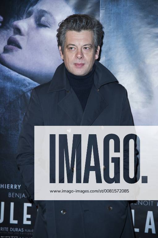 Paris, Ile de France, France - French actor and singer Benjamin Biolay at the premiere of La Douleur at the cinema Gaumont Opera in Paris. Paris France - ZUMAs197 20180115_zaa_s197_026