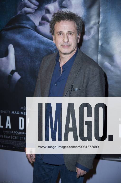 Paris, Ile de France, France - French director Emmanuel Finkiel at the premiere of La Douleur at the cinema Gaumont Opera in Paris. Paris France - ZUMAs197 20180115_zaa_s197_020