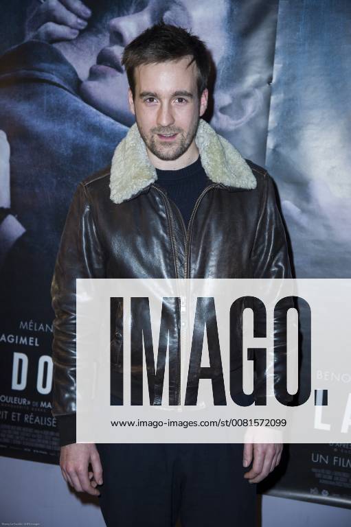 Paris, Ile de France, France - French actor Gregoire Leprince - Ringuet at the premiere of La Douleur at the cinema Gaumont Opera in Paris. Paris France - ZUMAs197 20180115_zaa_s197_029