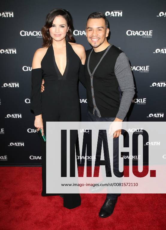 Crackle Serienpremiere in Pasadena January 15, 2018 - Pasadena, CA, U.S. - 15 January 2018 - Pasadena, California - Katrina Law, Joseph Julian Soria. â€oeThe Oath†Photo Opp with the cast of Crackleâ€⠢s new drama series at The Winter TCA. Photo Credit: AdMedia Pasadena U.S. - ZUMAa123 20180115_zaa_a123_050