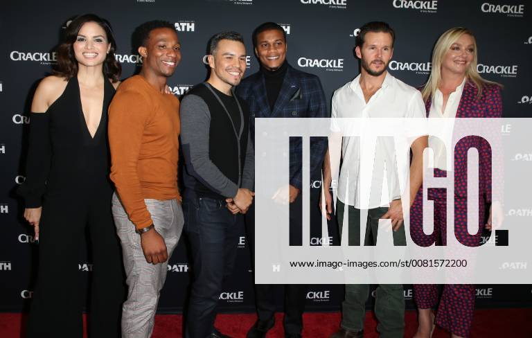 Crackle Serienpremiere in Pasadena January 15, 2018 - Pasadena, CA, U.S. - 15 January 2018 - Pasadena, California - Katrina Law, Arlen Escarpeta, Joseph Julian Soria, Cory Hardrict, Ryan Kwanten, Elisabeth Rohm. Ã¢â‚¬oeThe OathÃ¢â‚¬Â Photo Opp with the cast of CrackleÃ¢â‚¬â ¢s new drama series at The Winter TCA. Photo Credit: AdMedia Pasadena U.S. - ZUMAa123 20180115_zaa_a123_077
