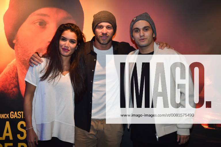 Sabrina Ouazani, Franck Gastambide, Malik Bentalha - Avant premiere du film La Surface de Reparation au cinema UGC Bercy a Paris CELEBRITES : Avant Premiere La Surface De Reparartion - Paris - 15 01 2018 LionelUrman Panoramic