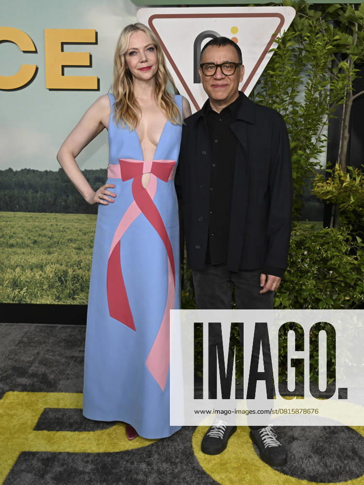 Riki Lindhome and Fred Armisen attend the Poker Face Season 2 Premiere. Hollywood USA - ZUMAb173 20250501_aap_b173_020