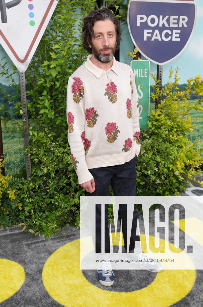 Arrivals for the Los Angeles peacock original season 2 premiere of Poker Face Featuring: Simon Helberg Where: Los Angeles, California, United States When: 01 May 2025 Credit: Faye s Vision Cover Images . NOT FOR USE BY NEWSPAPERS BASED IN THE UK.