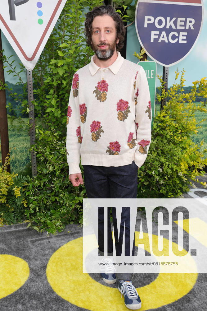 Arrivals for the Los Angeles peacock original season 2 premiere of Poker Face Featuring: Simon Helberg Where: Los Angeles, California, United States When: 01 May 2025 Credit: Faye s Vision Cover Images . NOT FOR USE BY NEWSPAPERS BASED IN THE UK.