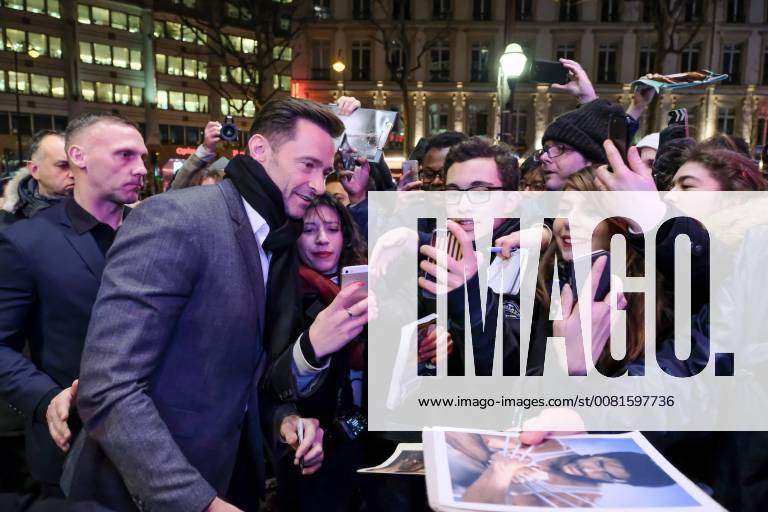 Première du film The Greatest Showman. Hugh Jackman. 223511 2018-01-17 Paris France