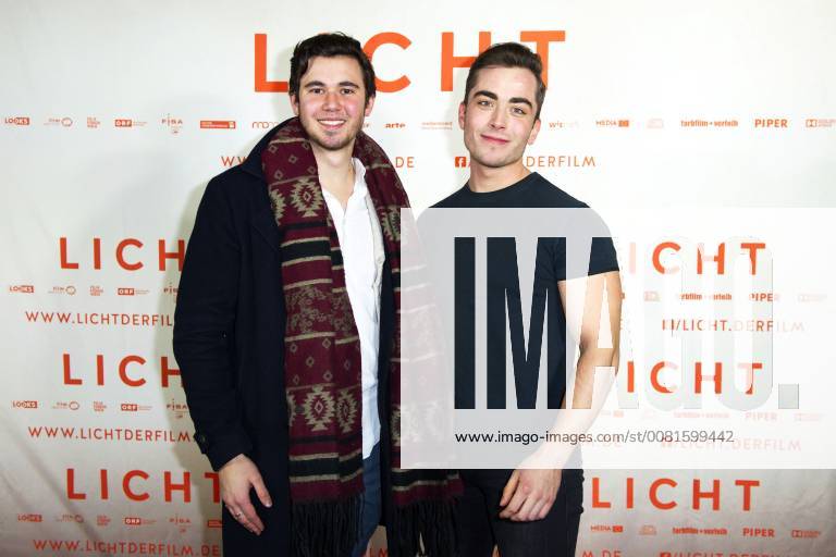 Jonathan Elias Weiske with guest at the premiere of the movie light in the Delphi Filmpalast Berlin 17 01 2018 Foto:xC.xBehringx xFuturexImage