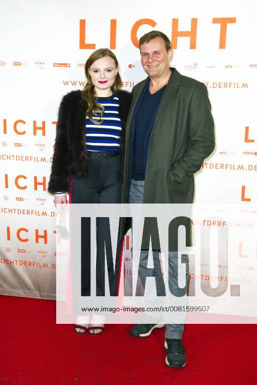 Maria Dragus and Devid Striesow at the premiere of the movie light in the Delphi Filmpalast Berlin 17 01 2018 Foto:xC.xBehringx xFuturexImage