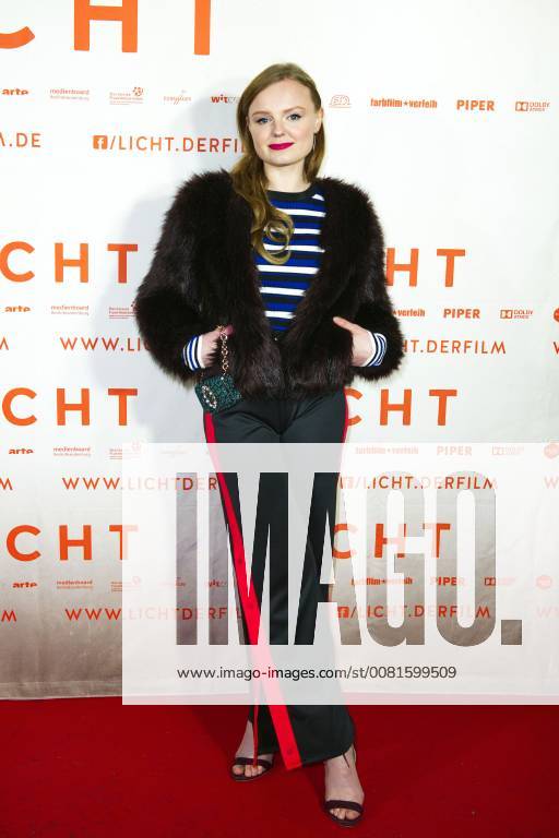 Maria Dragus at the premiere of the movie light in the Delphi Filmpalast Berlin 17 01 2018 Foto:xC.xBehringx xFuturexImage