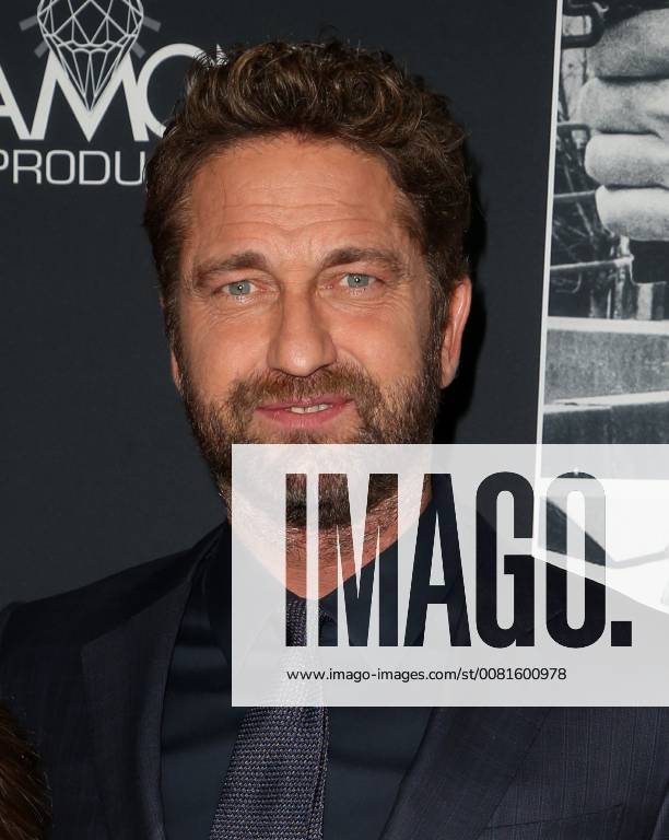 LOS ANGELES, CA - JANUARY 17: Gerard Butler, at the premiere of Den Of Thieves at Regal Theaters at LA Live in Los Angeles, California on January 17, 2018.