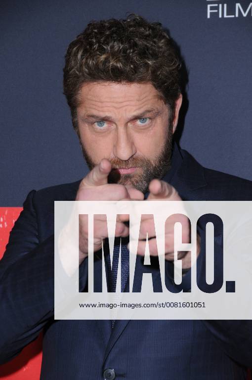 Los Angeles, CA, U.S. - 17 January 2018 - Los Angeles, California - Gerard Butler. Den of Thieves Los Angeles Premiere held at Regal Cinemas LA Live. Photo Credit: Birdie Thompson AdMedia Los Angeles U.S. - ZUMAa123 20180117_zaa_a123_211