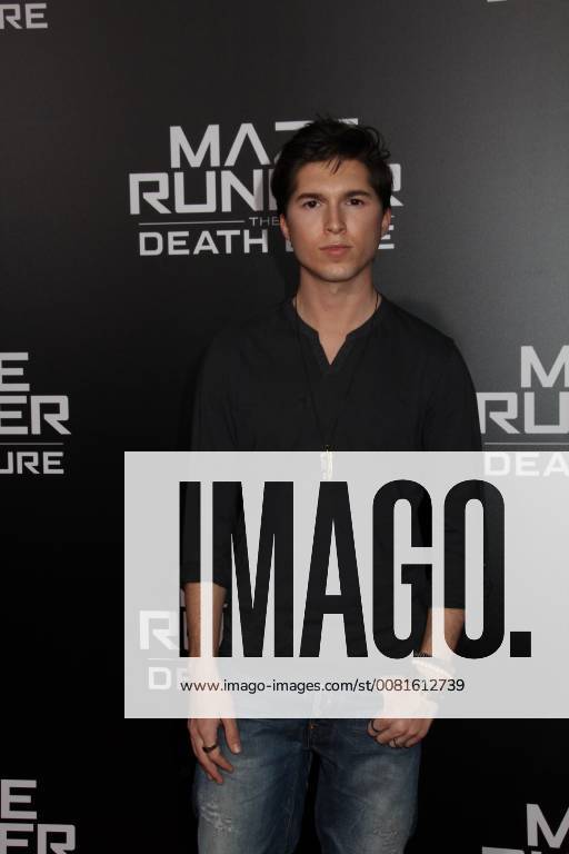 Paul Butcher 01 18 2018 Red Carpet Fan Screening of Maze Runner: The Death Cure held at AMC Century City 15 at Westfield Century City Mall in Los Angeles, CA