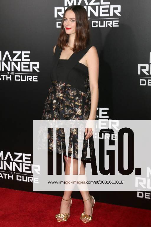 LOS ANGELES - JAN 18: Kaya Scodelario at the Maze Runner: The Death Cure Fan Screening at AMC 15 on January 18, 2018 in Century City, CA