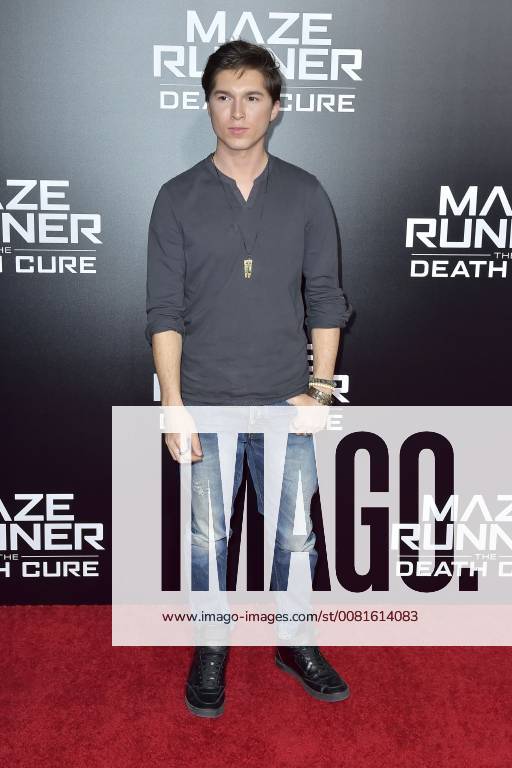 Paul Butcher in the fan screening of the movie maze runner the death cure maze runner the elect in the death zone at the AMC century city 15 theatre of Los Angeles 18 01 2018 Foto:xD.xStarbuckx xFuturexImage