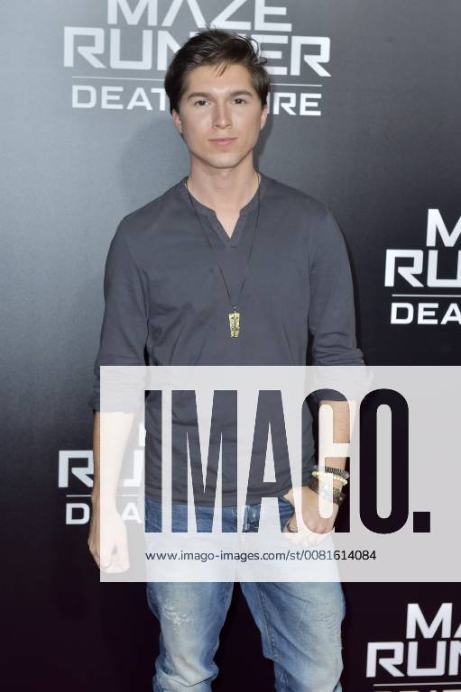 Paul Butcher in the fan screening of the movie maze runner the death cure maze runner the elect in the death zone at the AMC century city 15 theatre of Los Angeles 18 01 2018 Foto:xD.xStarbuckx xFuturexImage