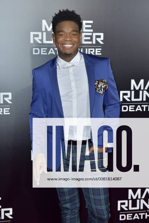 Dexter Darden in the fan screening of the movie maze runner the death cure maze runner the elect in the death zone at the AMC century city 15 theatre of Los Angeles 18 01 2018 Foto:xD.xStarbuckx xFuturexImage