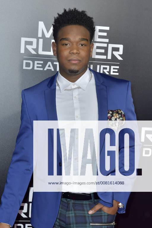 Dexter Darden in the fan screening of the movie maze runner the death cure maze runner the elect in the death zone at the AMC century city 15 theatre of Los Angeles 18 01 2018 Foto:xD.xStarbuckx xFuturexImage