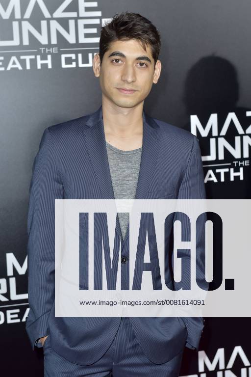 Alexander Flores in the fan screening of the movie maze runner the death cure maze runner the elect in the death zone at the AMC century city 15 theatre of Los Angeles 18 01 2018 Foto:xD.xStarbuckx xFuturexImage