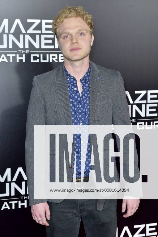 Joe Adler at the fan screening of the movie maze runner the death cure maze runner the elect in the death zone at the AMC century city 15 theatre of Los Angeles 18 01 2018 Foto:xD.xStarbuckx xFuturexImage