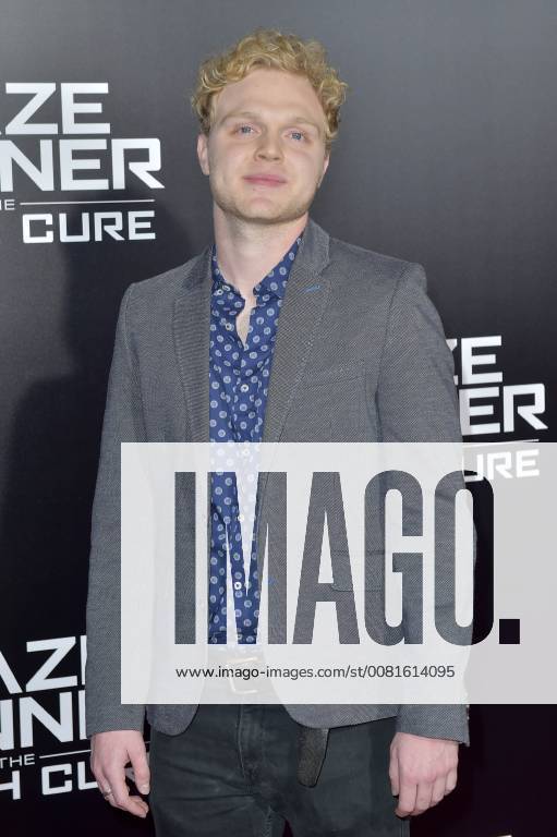 Joe Adler at the fan screening of the movie maze runner the death cure maze runner the elect in the death zone at the AMC century city 15 theatre of Los Angeles 18 01 2018 Foto:xD.xStarbuckx xFuturexImage