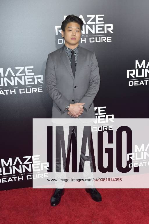 Ki Hong Lee at the fan screening of the movie maze runner the death cure maze runner the elect in the death zone at the AMC century city 15 theatre of Los Angeles 18 01 2018 Foto:xD.xStarbuckx xFuturexImage
