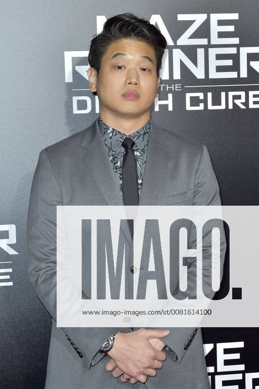 Ki Hong Lee at the fan screening of the movie maze runner the death cure maze runner the elect in the death zone at the AMC century city 15 theatre of Los Angeles 18 01 2018 Foto:xD.xStarbuckx xFuturexImage