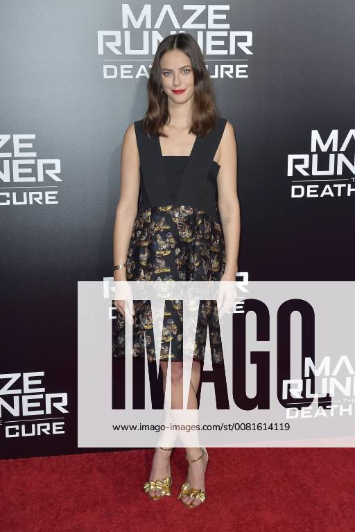 Kaya Scodelario in the fan screening of the movie maze runner the death cure maze runner the elect in the death zone at the AMC century city 15 theatre of Los Angeles 18 01 2018 Foto:xD.xStarbuckx xFuturexImage