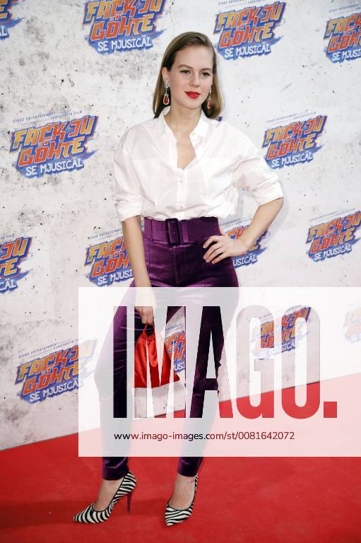 Alicia by Rittenberg at the premiere of the musical Fack ju Goethe se Mjusicäl in the Werk7 Theatre Munich 21 01 2018 Foto:xS.xGabschx xFuturexImage