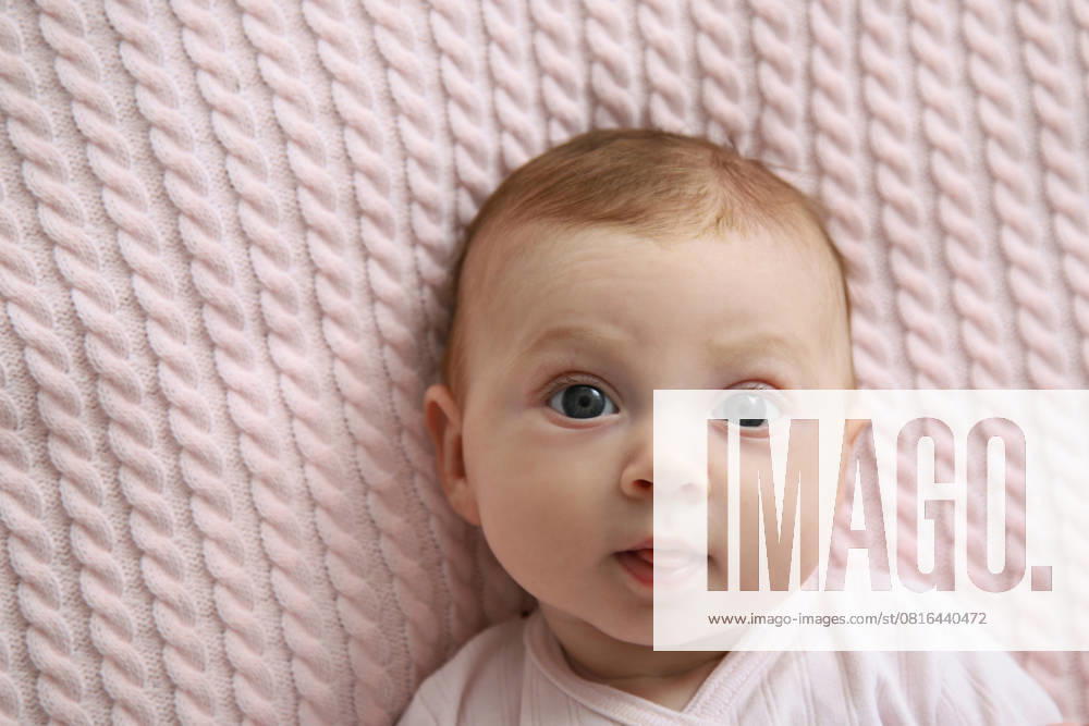 Portrait of an infant in close-up. Saint Petersburg, Saint Petersburg, Russia CR_JLUFVV250504-1716912-01 ,model released, Symbolfoto