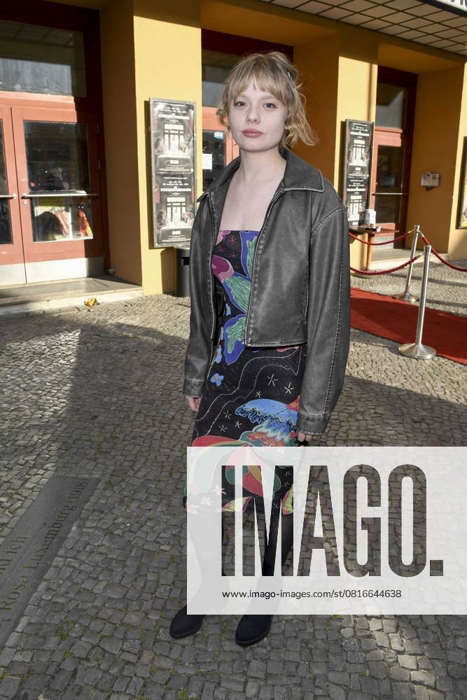 Berit Vander as a guest on the red carpet at the movie premiere Die Vorkosterinnen at Kino Babylon on 05 05 2025 in Berlin Berlin Germany