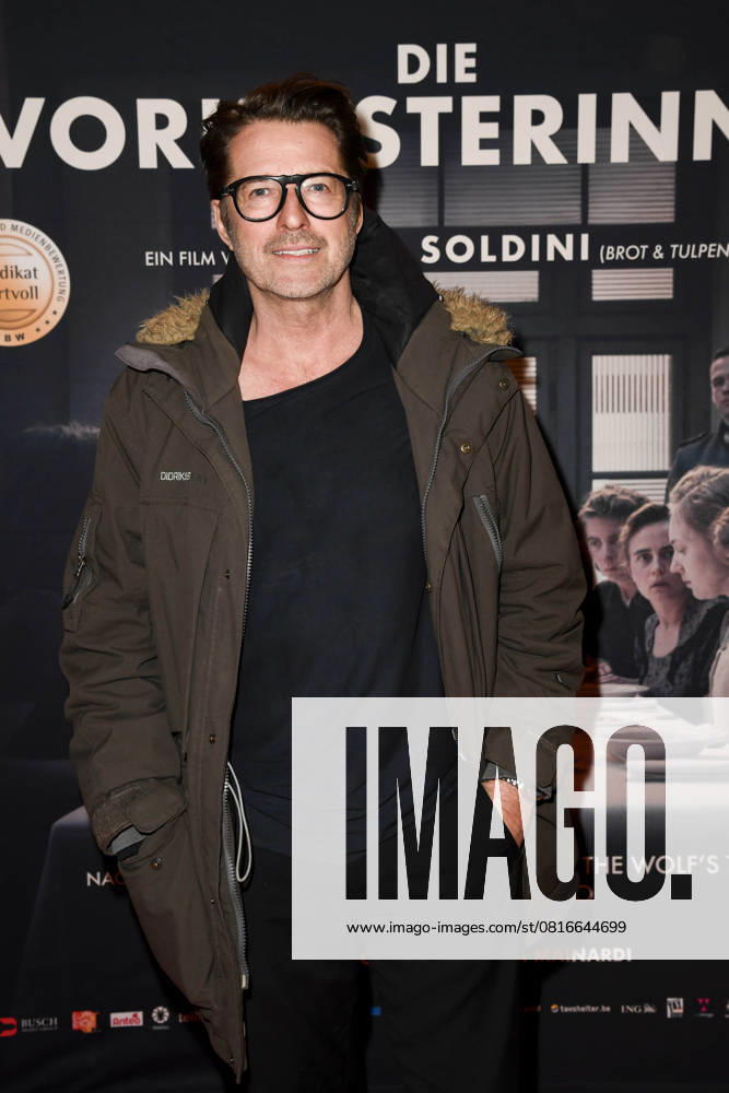 Bruno Eyron actor as a guest on the red carpet at the movie premiere Die Vorkosterinnen at Kino Babylon on May 05, 2025 in Berlin Berlin Germany