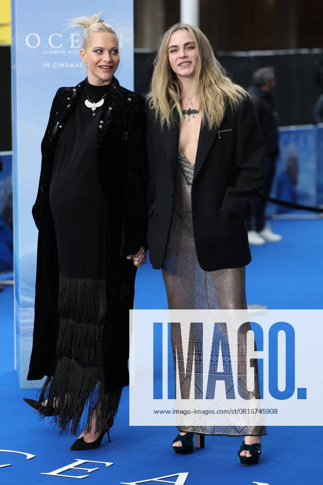 . 06 05 2025. London, United Kingdom. Cara and Poppy Delevingne arriving at the Ocean with David Attenborough premiere in London. xStephenxLockx xi-Imagesx IIM-25922-0021