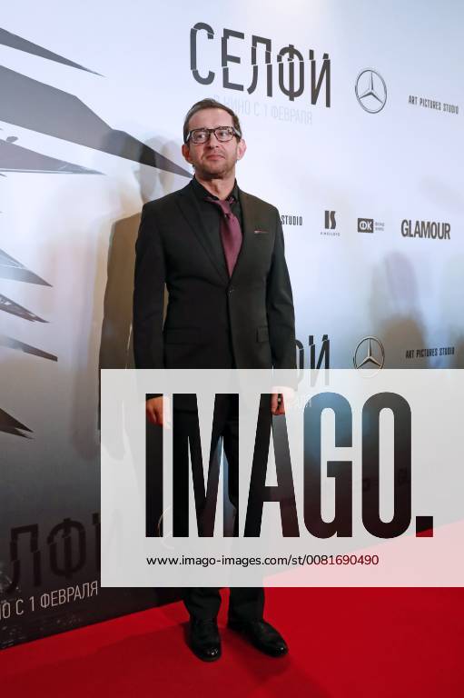 Actor Konstantin Khabensky at the Moscow premiere of Nikolai Khomeriki s Selfie film at the Karo 11 Oktyabr Cinema. Artyom Geodakyan TASS TS0711B5