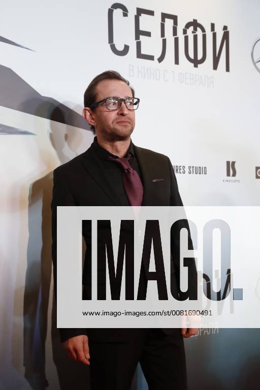 Actor Konstantin Khabensky at the Moscow premiere of Nikolai Khomeriki s Selfie film at the Karo 11 Oktyabr Cinema. Artyom Geodakyan TASS TS0711B6