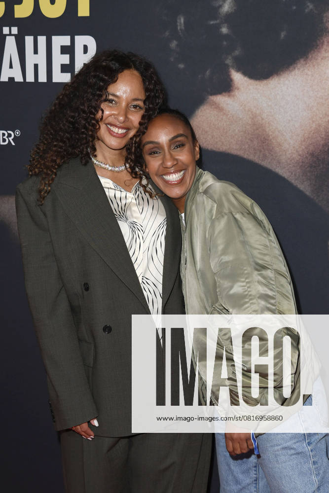 Joy Denalane and Hadnet Tesfai at the premiere of the 3-part ARD documentary film series öMax and Joy komm naeher from 8 5 205 in the ARD Mediathek on 7 05 2025 in the Astor Filmlounge in Berlin ARD documentary series Max Joy komm naeher celebrates premiere in Berlin