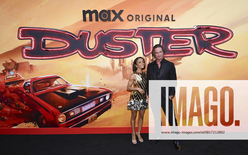Los Angeles Premiere Of HBO Original Series Duster 08 May 2025 - Universal City, California - Rachel Hilson and Josh Holloway. Los Angeles Premiere Of HBO Original Series Duster at Universal City. Photo Credit: Billy Bennight AdMedia Universal City California United States