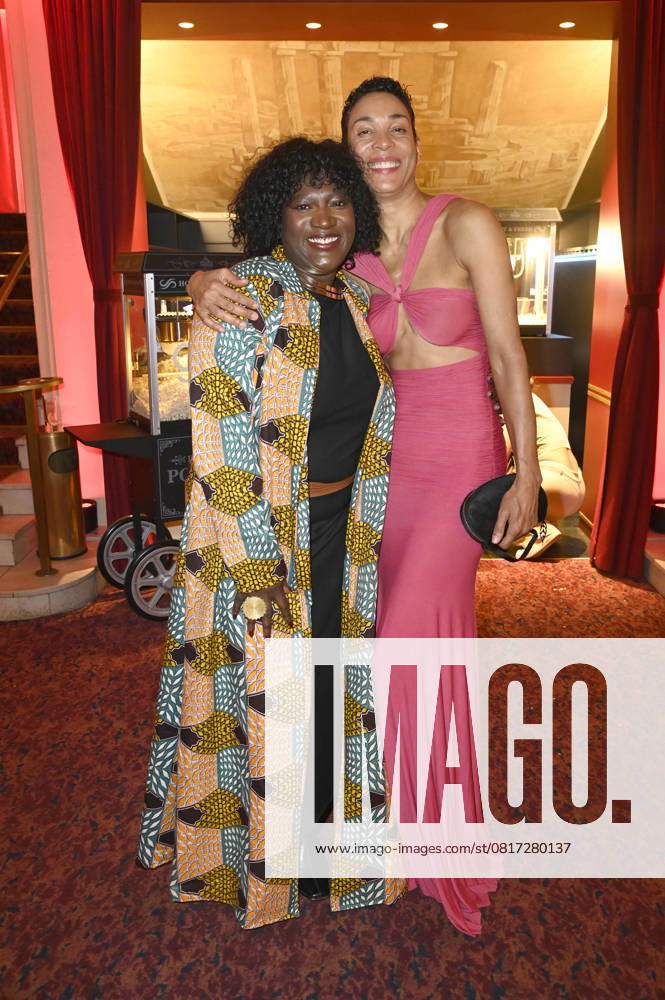 Thelma Buabeng and Annabelle Mandeng at the presentation of the Bunte New Faces Awards Film 2025 at the Delphi Filmpalast Berlin, 08 05 2025 Foto:xF.xFuturexImagex faces_5826