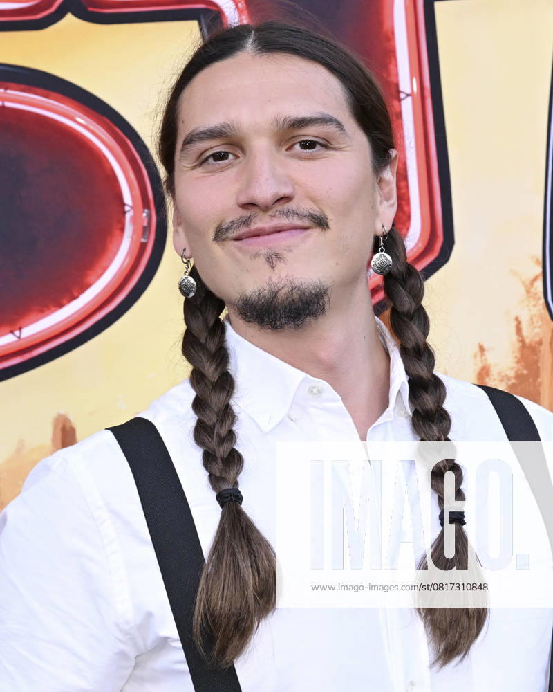 Asivak Koostachin attends the Los Angeles Premiere Of HBO Original Series Duster Universal City USA - ZUMAb173 20250508_aap_b173_029