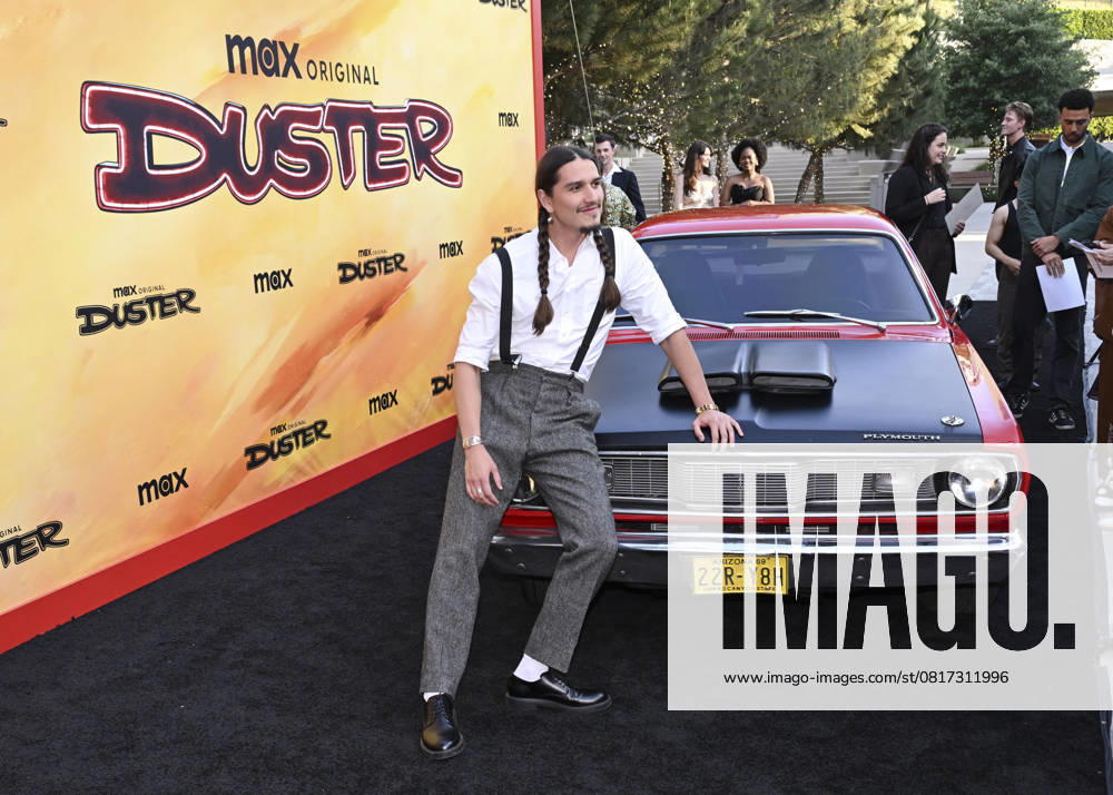 Asivak Koostachin attends the Los Angeles Premiere Of HBO Original Series Duster Universal City USA - ZUMAb173 20250508_aap_b173_058