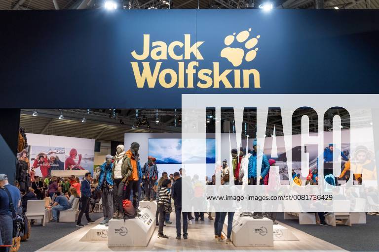 ISPO 2018 in the exhibition halls of Munich ISPO jurisdiction of Jack Wolfskin Munich Bavaria Germany