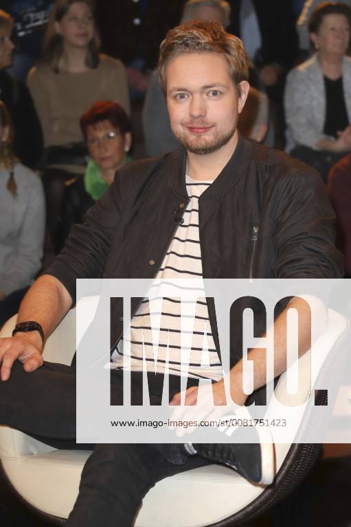 Bastian Bielendorfer during the recording of the ZDF talk show Markus Lanz in the Fernsehmacher Studio in the Phoenix Court of Hamburg 30 01 2018 Foto:xFuturexImage