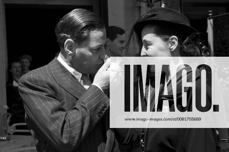 Actor at the Berlinale in 1951 1 International Film Festival Berlin Berlin 09 06 1951 Foto:xFilmweltx xFuturexImage
