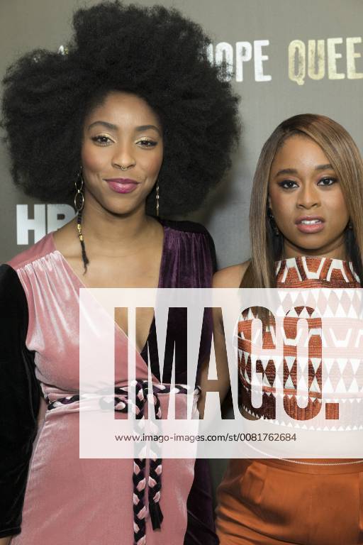 USA: 2 Dope Queens HBO premiere Jessica Williams and Phobe Robinson attend HBO celebrates premiere 2 Dope Queens at Public Arts at the Public Hotel New York New York United States The Public Hotel LevxRadin