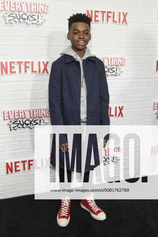 USA: Netflix Everything Sucks premiere Jahi DiAllo Winston attends Netflix premiere Everything Sucks! season 1 at AMC 34th street New York New York United States AMC 34th Street LevxRadin