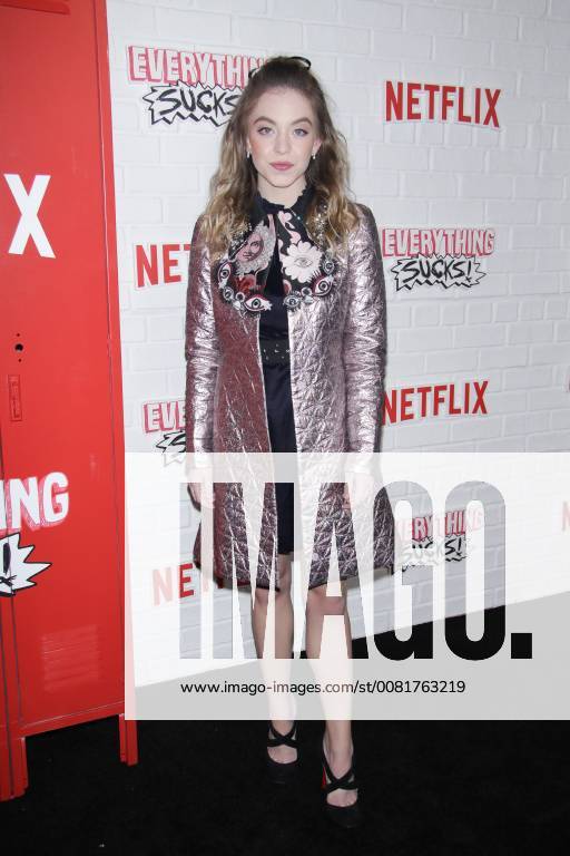 NEW YORK, NY - JANUARY 31: Sydney Sweeney at Netfix s Everything Sucks! series premiere at AMC 34th Street on January 31, 2018 in New York City.