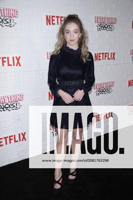 NEW YORK, NY - JANUARY 31: Sydney Sweeney at Netfix s Everything Sucks! series premiere at AMC 34th Street on January 31, 2018 in New York City.
