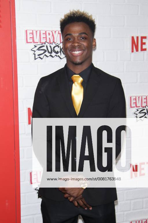 NEW YORK, NY - JANUARY 31: CJalon Howard at Netfix s Everything Sucks! series premiere at AMC 34th Street on January 31, 2018 in New York City.
