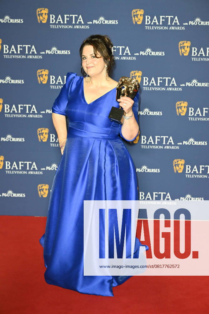 BAFTA TV Awards, Winners, London, UK, 11 May 2025. London, UK, 11 May 2025. Ruth Jones poses with the Female Performance in a Comedy Programme Award for Gavin & Stacey: The Finale on the Winners Carpet at the BAFTA Television Awards with P&O Cruises at the Royal Festival Hall, London, UK., Credit:Lee Floyd Avalon UK, London, Royal Festival Hall